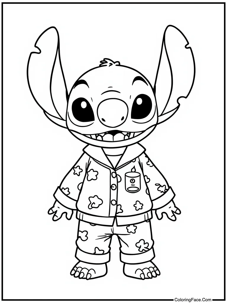 Wearing cute pajamas outfit