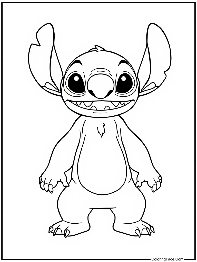 Full body standing pose