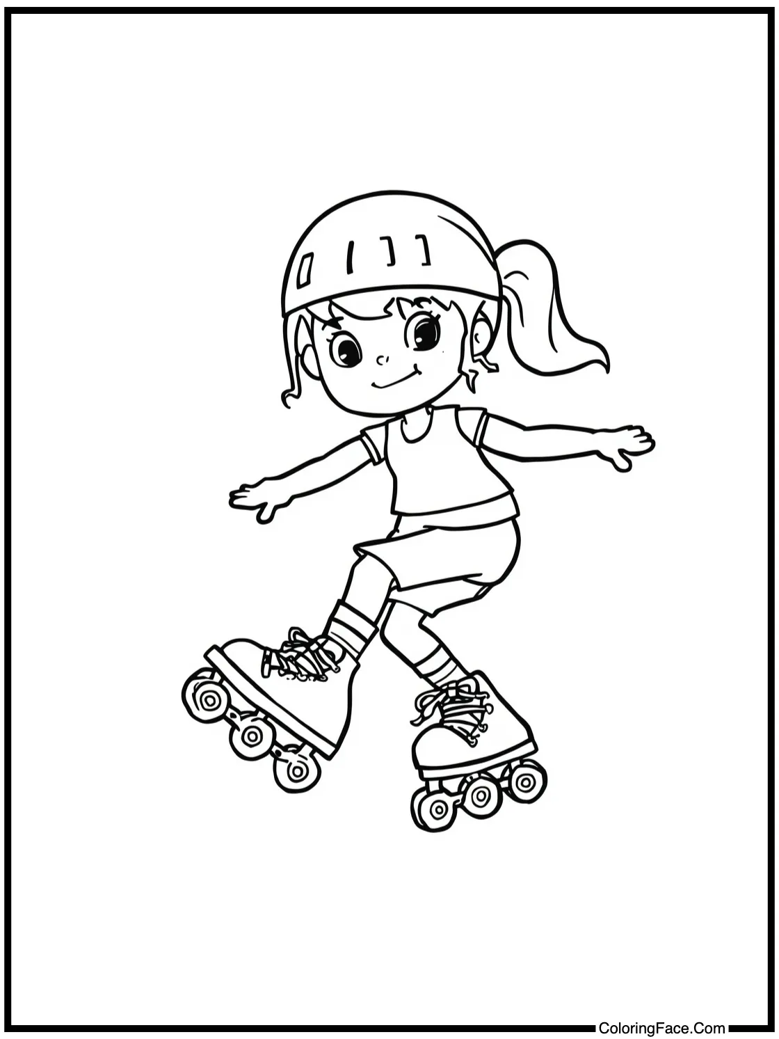 Roller skating