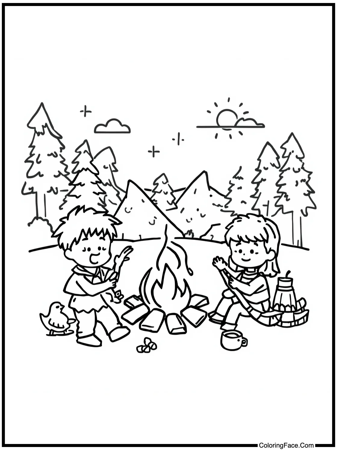 Campfire storytelling