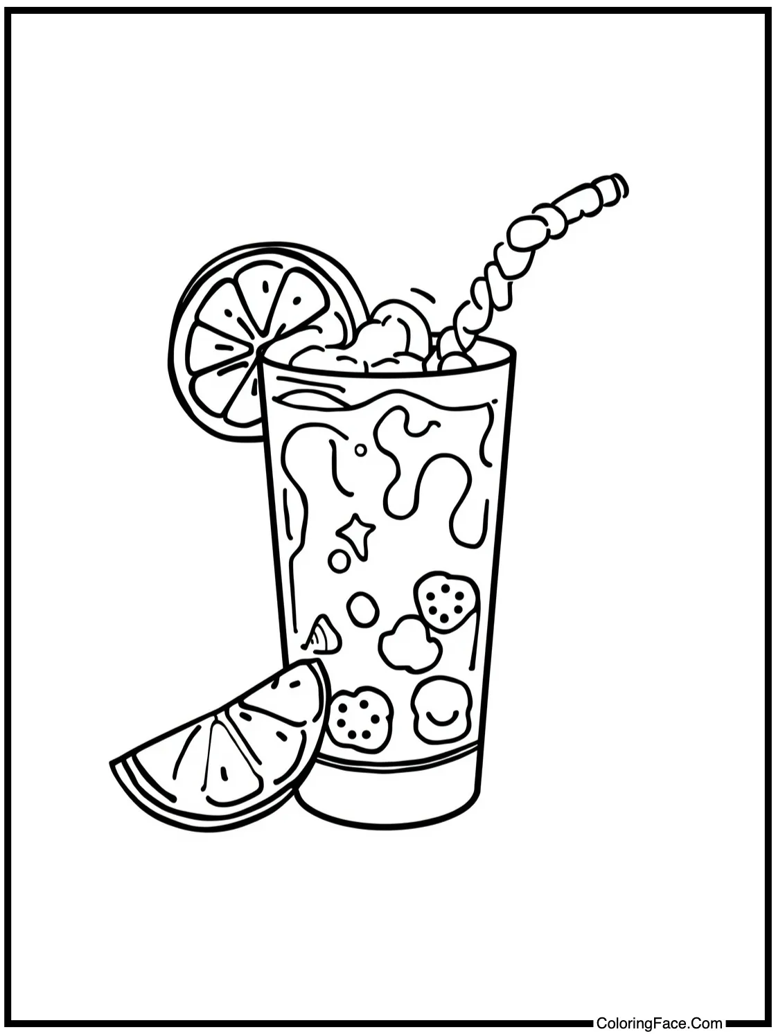 Cool refreshing drink