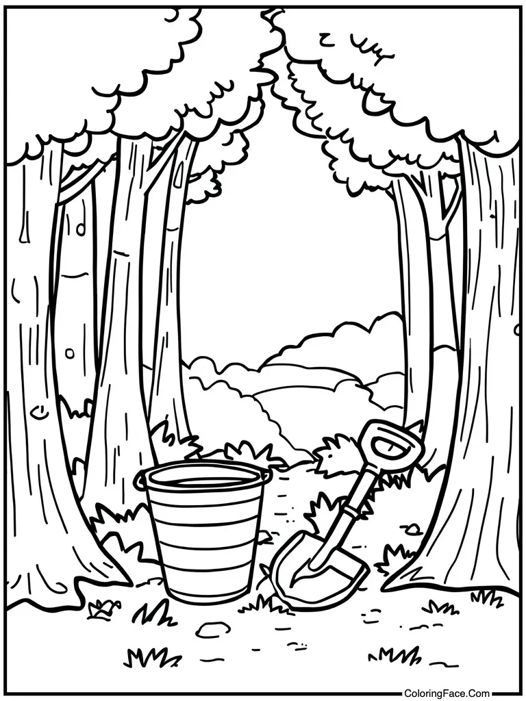 Bucket and shovel toys