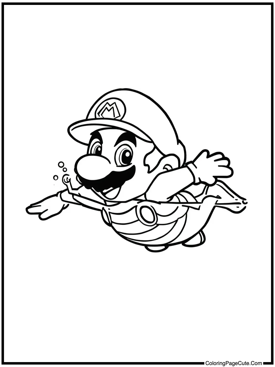 Cheep Cheep swimming