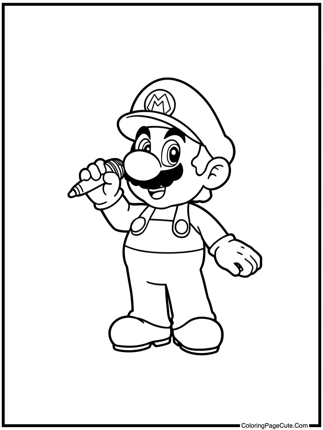 Pauline singing beautifully