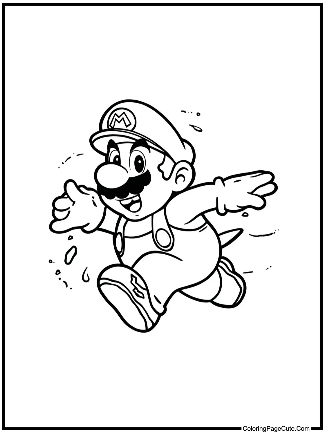 Bullet Bill flying by