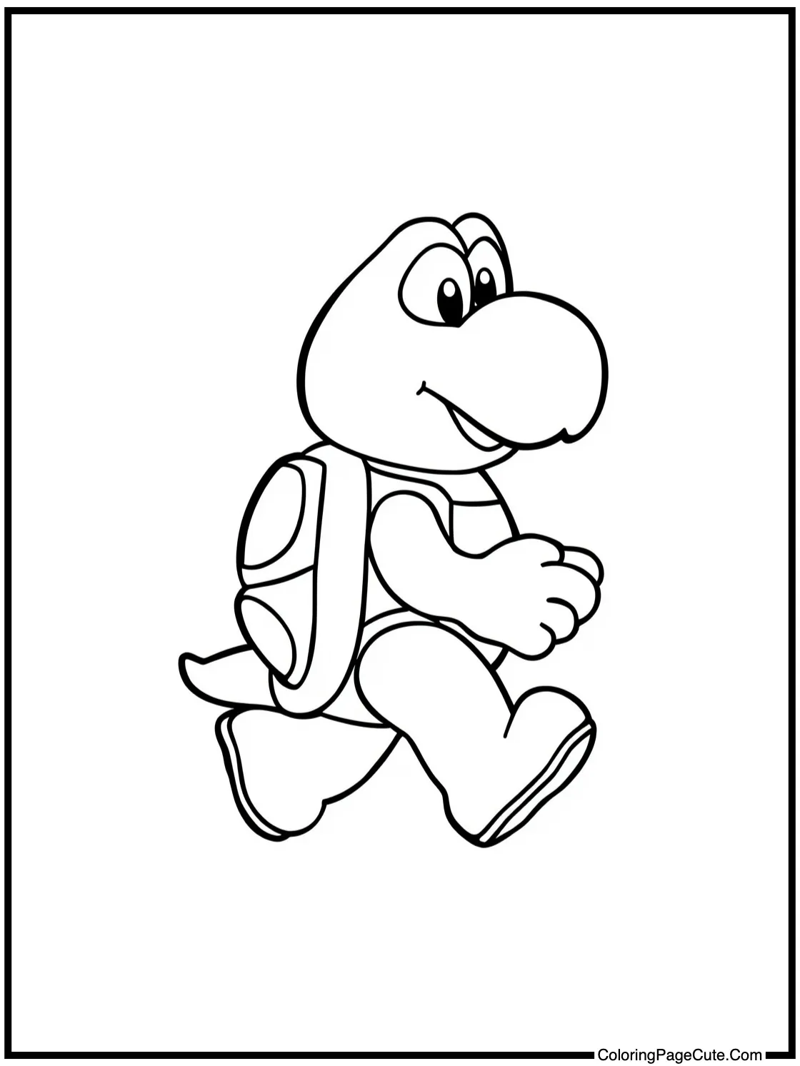 Koopa Troopa strolling