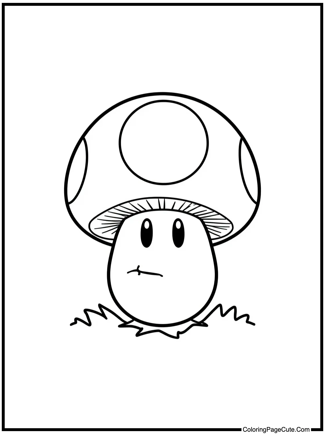 Mega Mushroom expanding