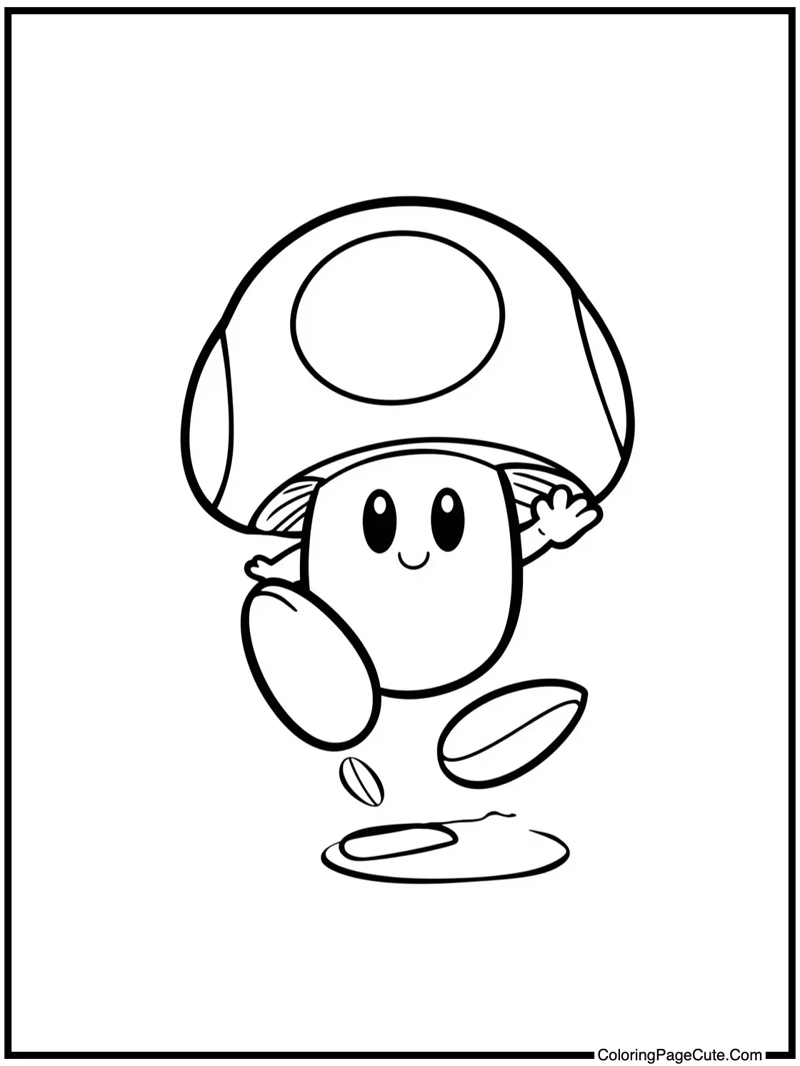 Spring Mushroom bouncing