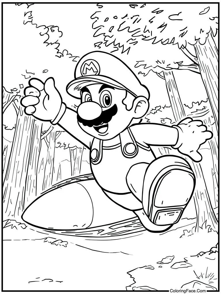 Bullet flying very fast