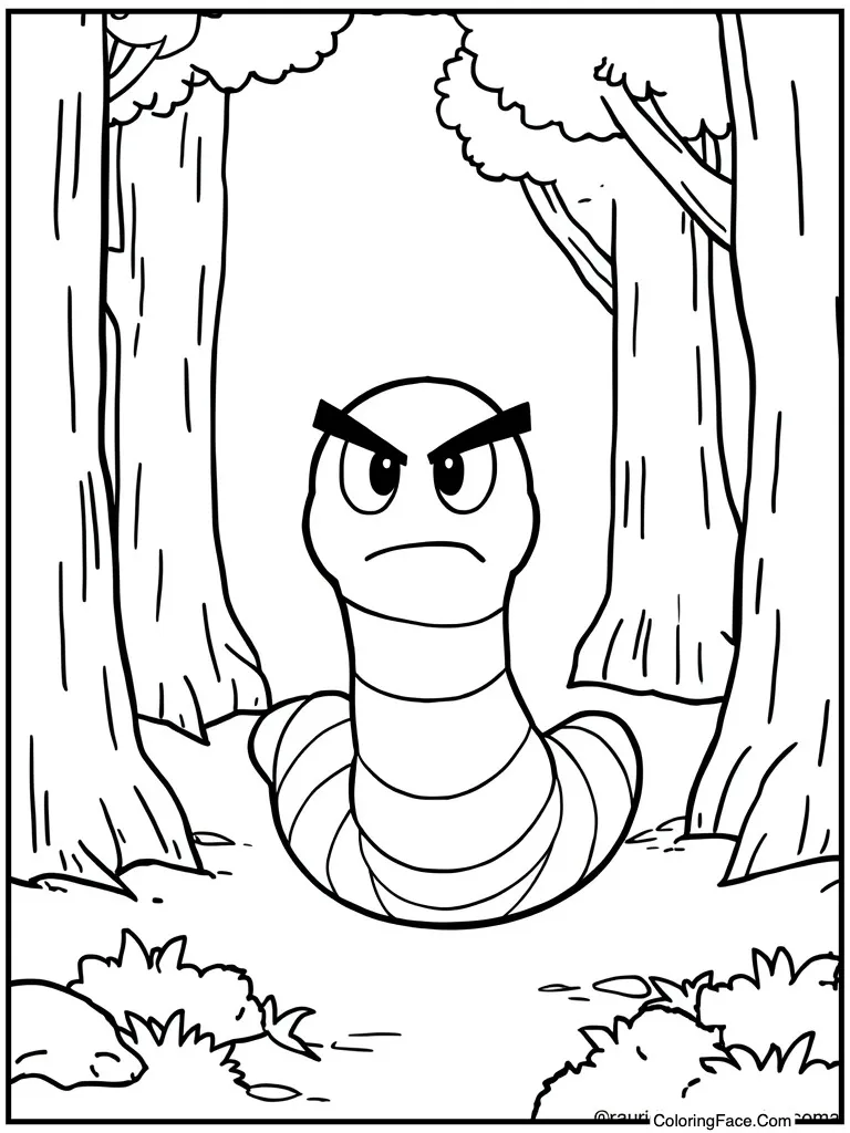 Wiggler worm getting angry