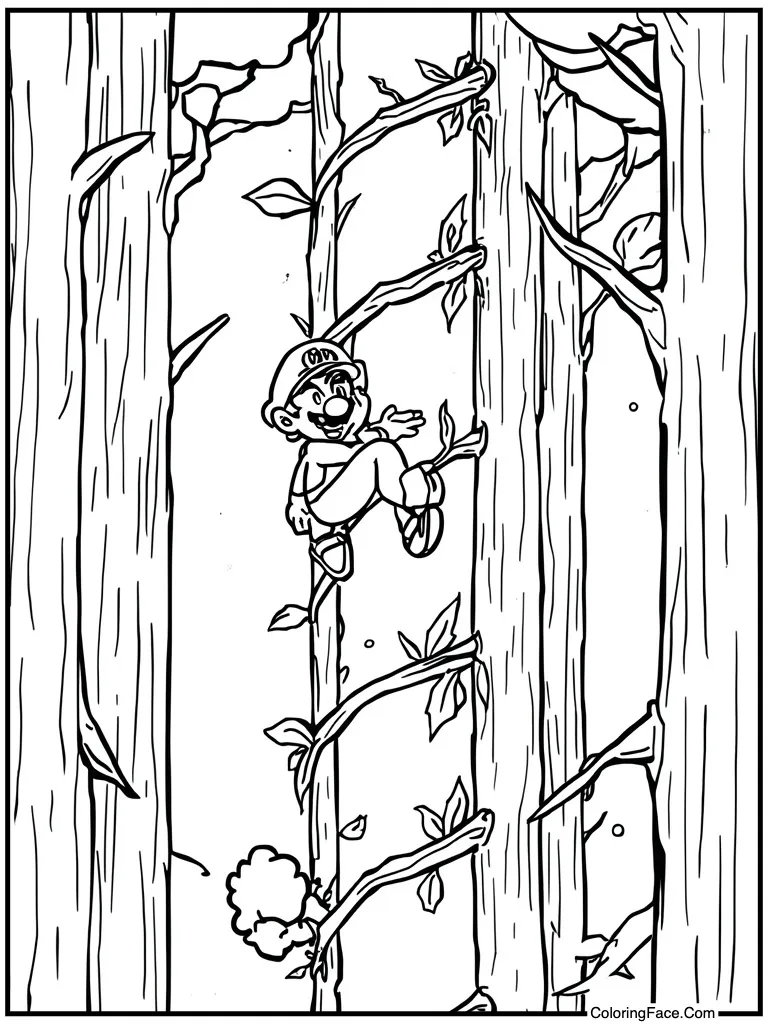 Sky world beanstalk climb