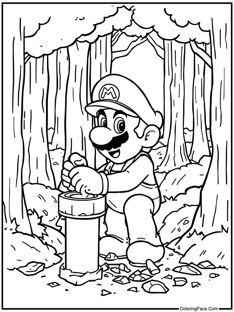 Plumber fixing broken pipe