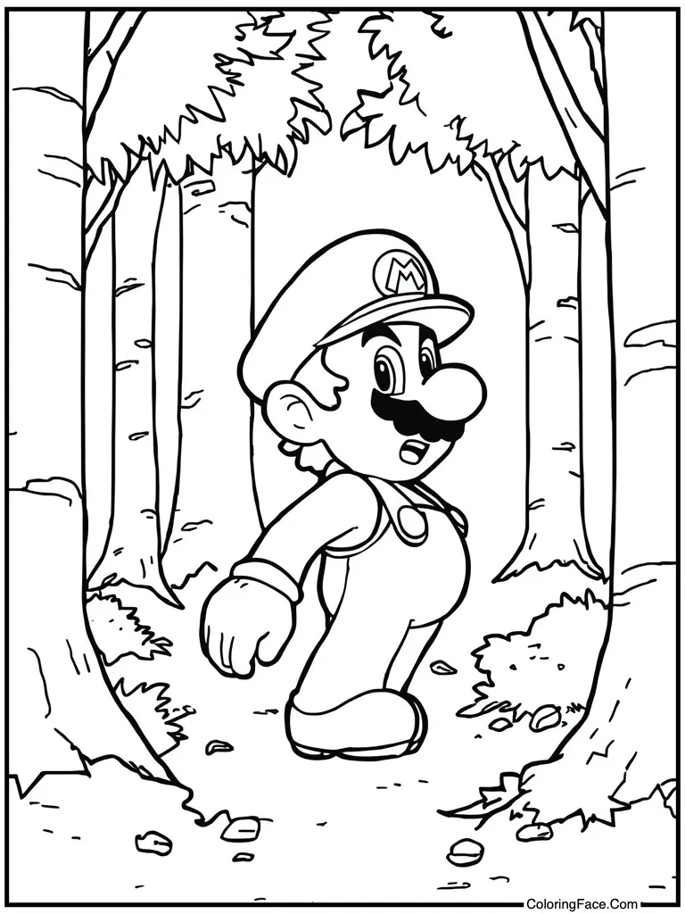 Turning sideways thin line