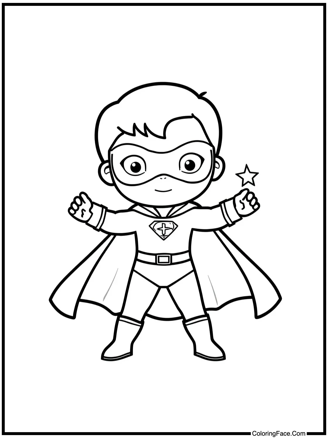 doing a magic trick.