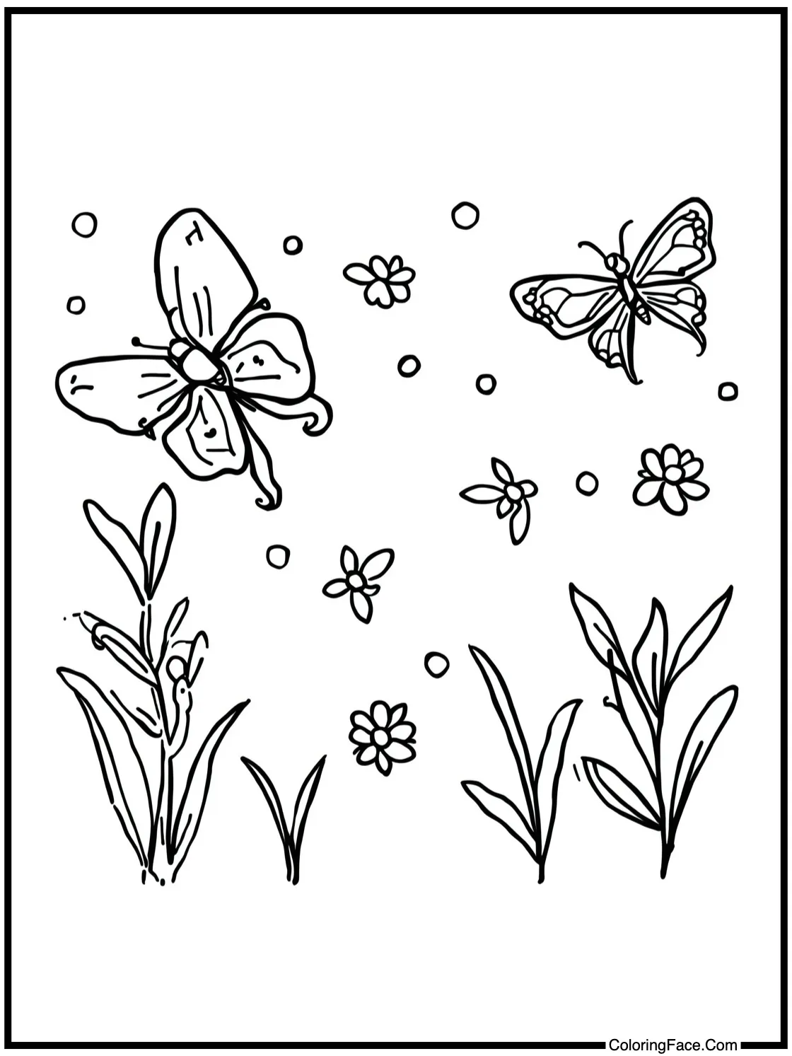 Watching fireflies glow.