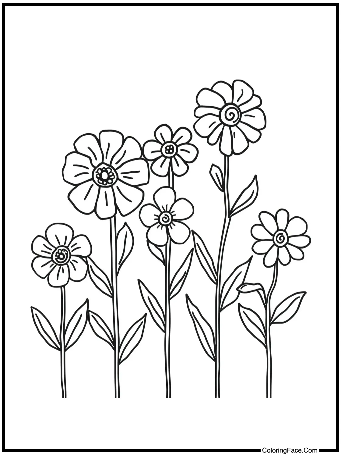 Arranging beautiful flowers.