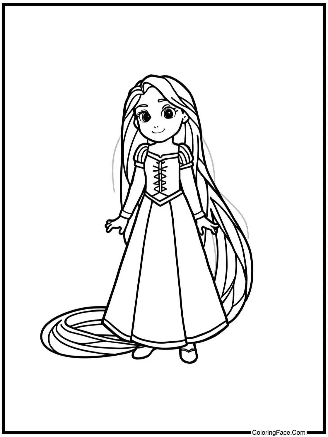 Rapunzel painting murals.