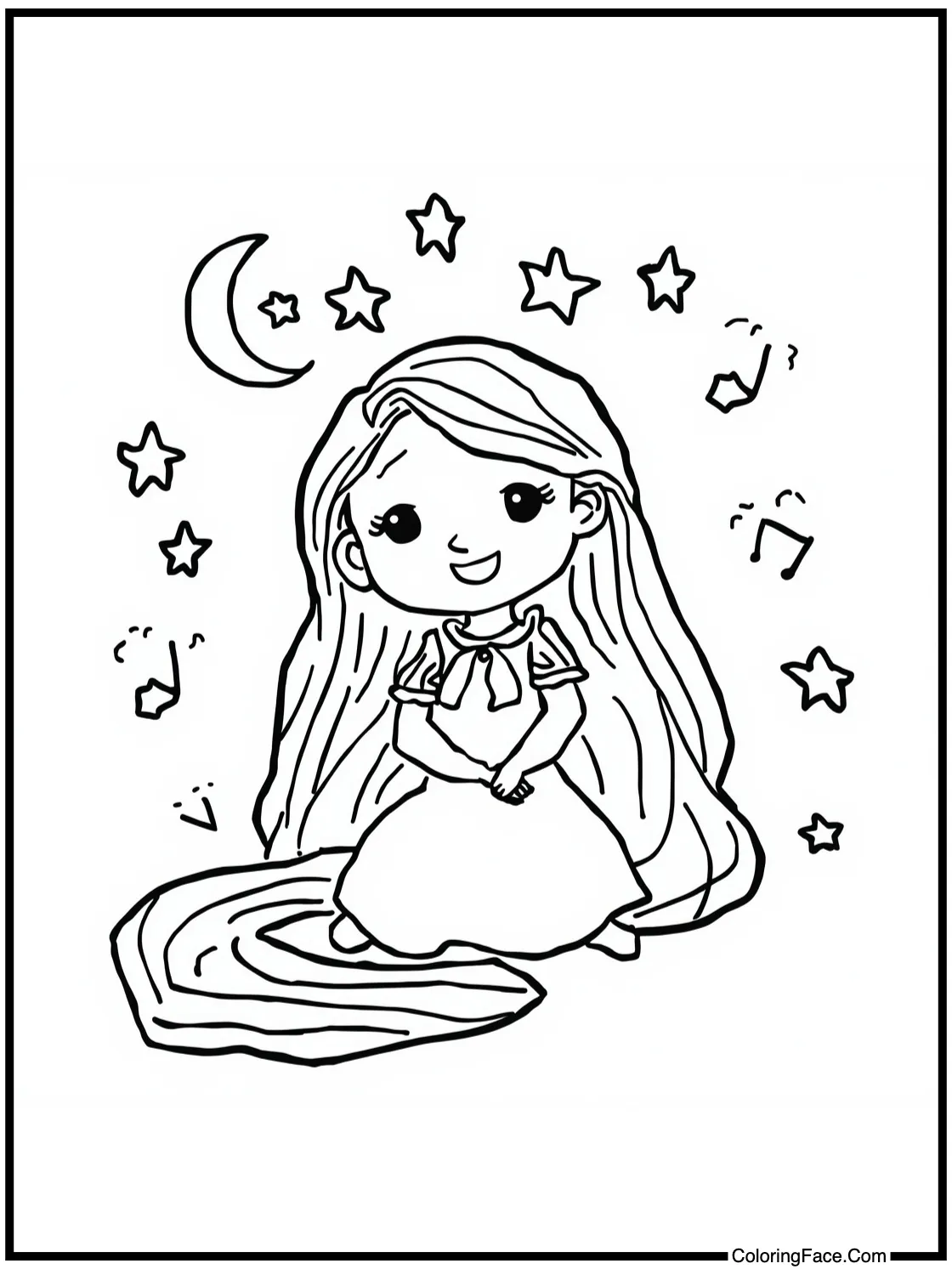 Singing lullabies softly.