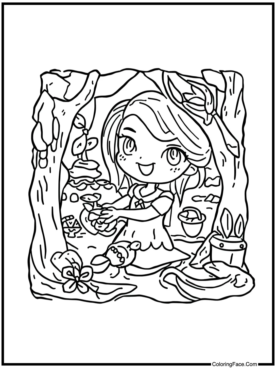 Finding hidden treasures.