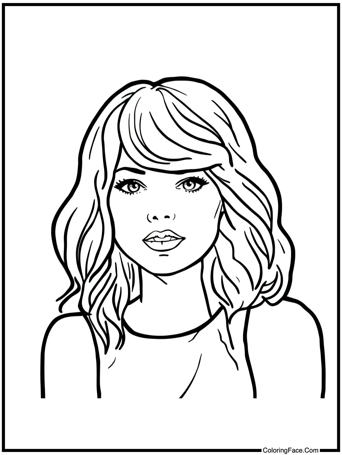 with a thoughtful gaze