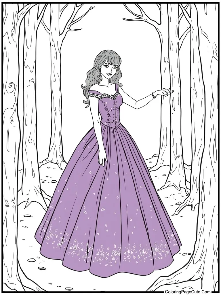 Taylor Swift Coloring Pages For Adults