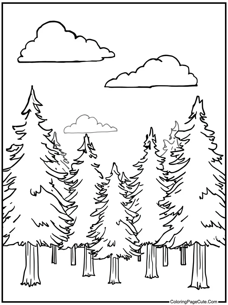 Pink clouds blue sky