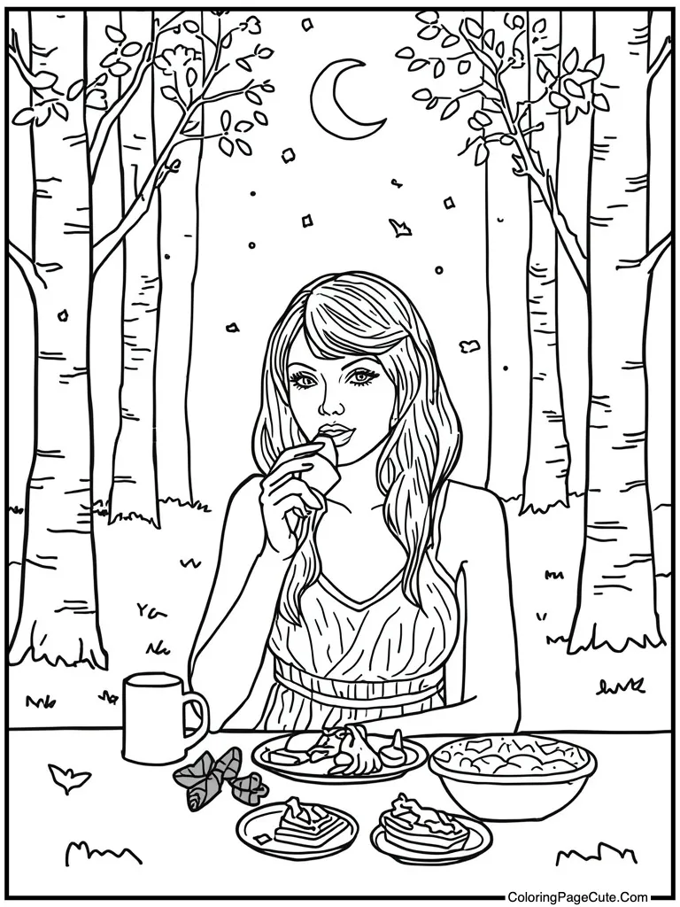 Eating breakfast at midnight