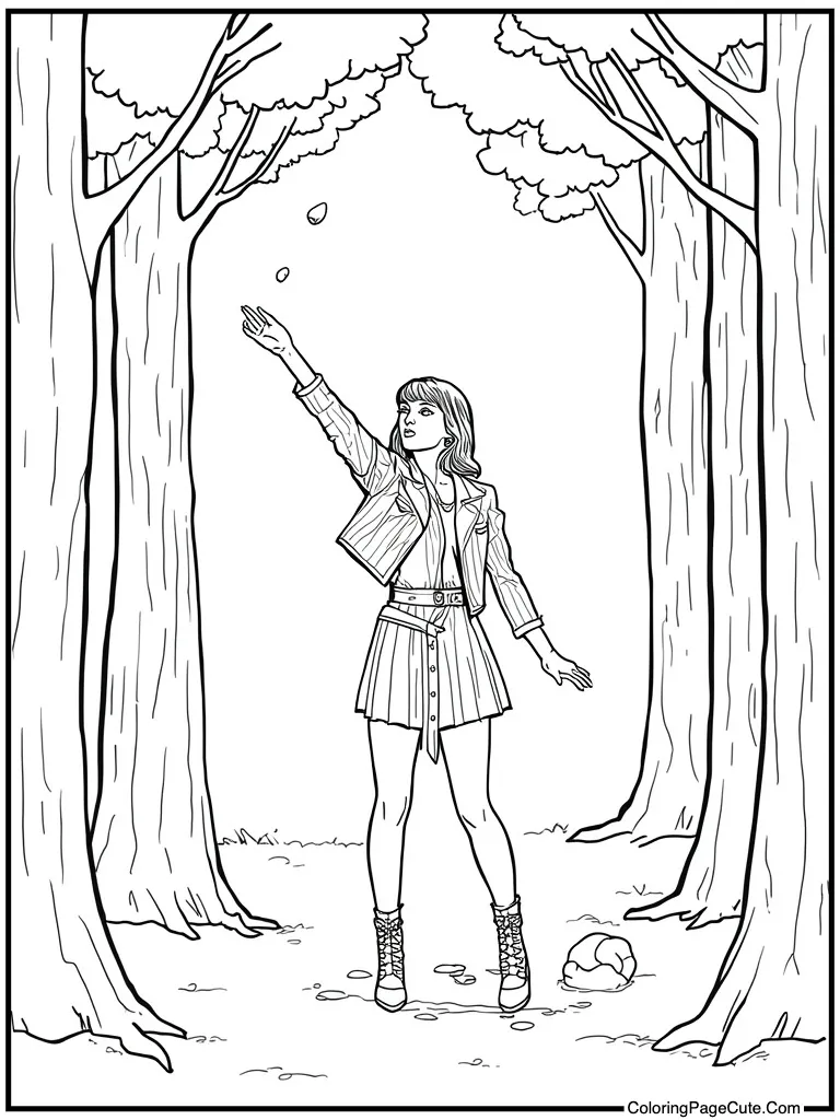 Romeo throwing pebbles up