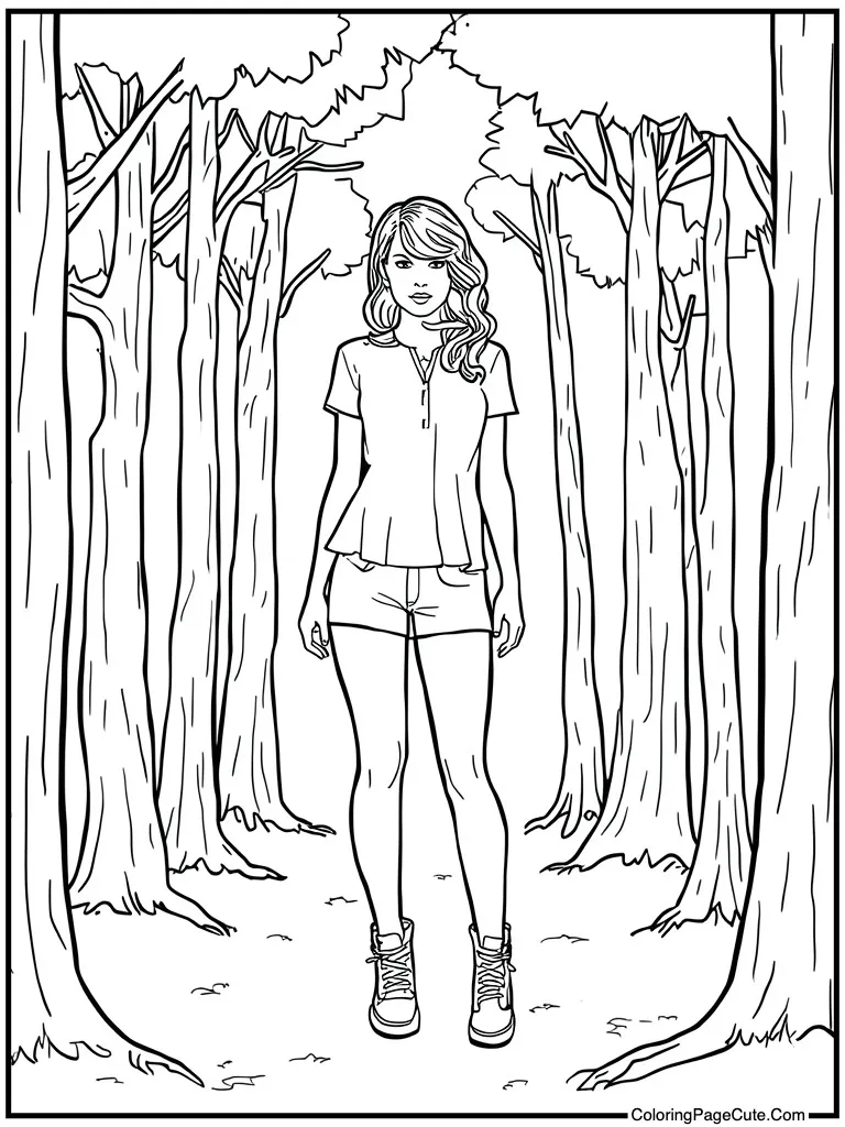 Simple outline for kids