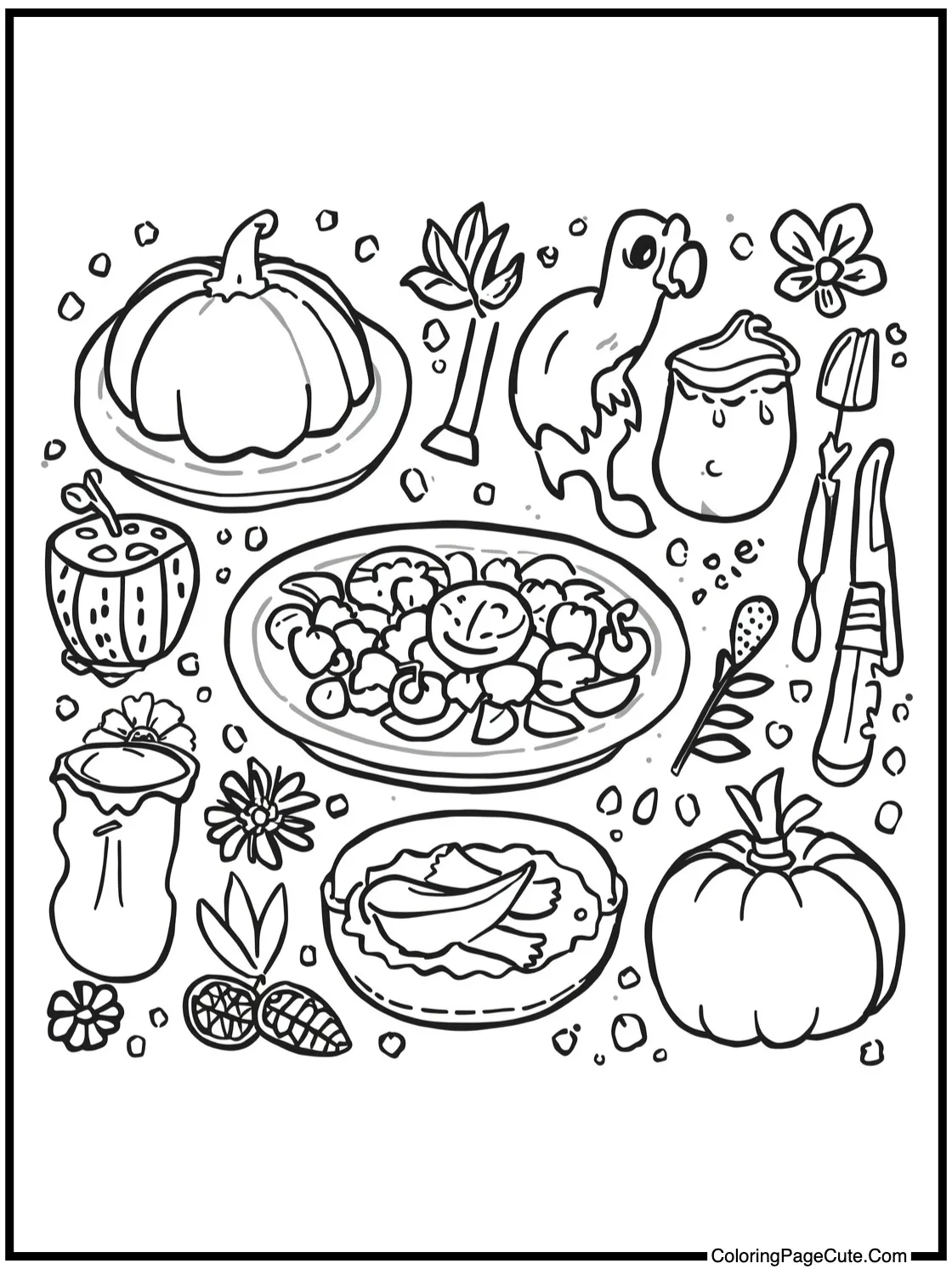 bountiful feast spread