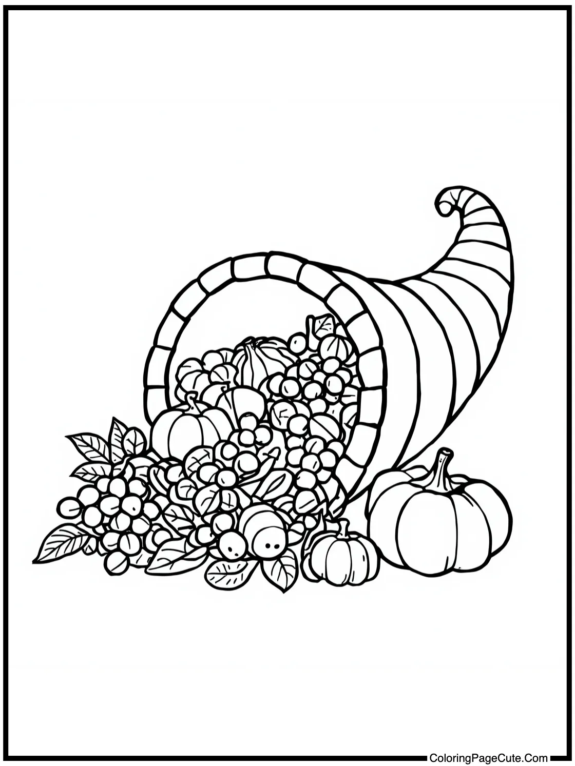 cornucopia overflowing bounty