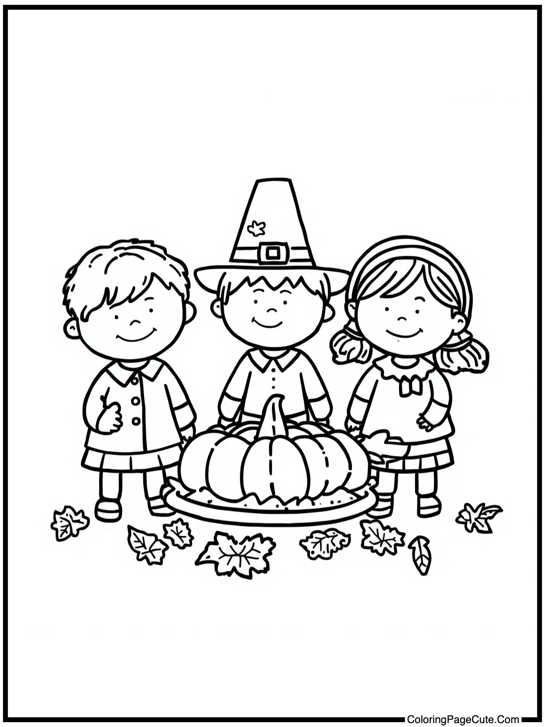 grateful children playing