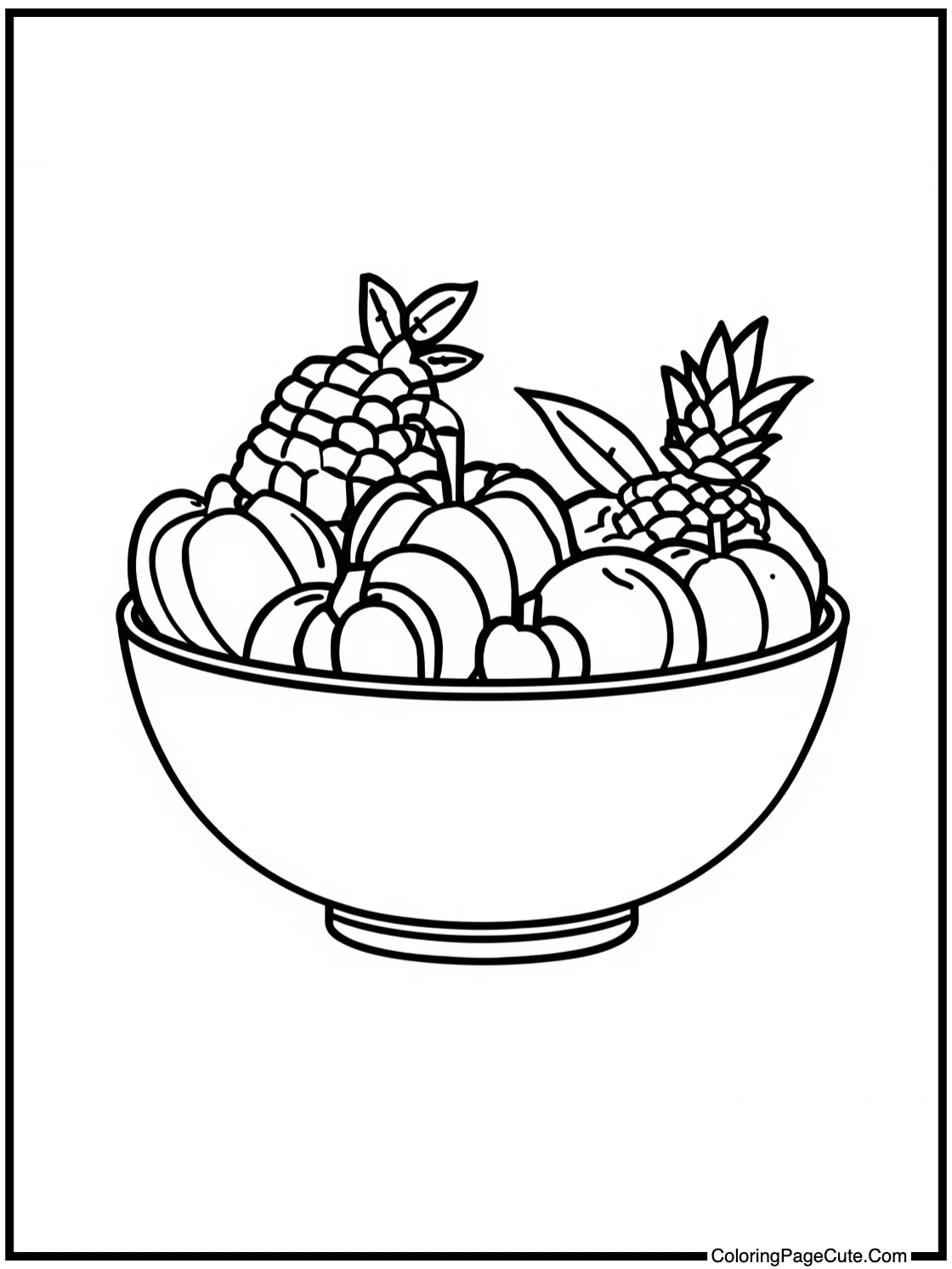 bountiful fruit bowl