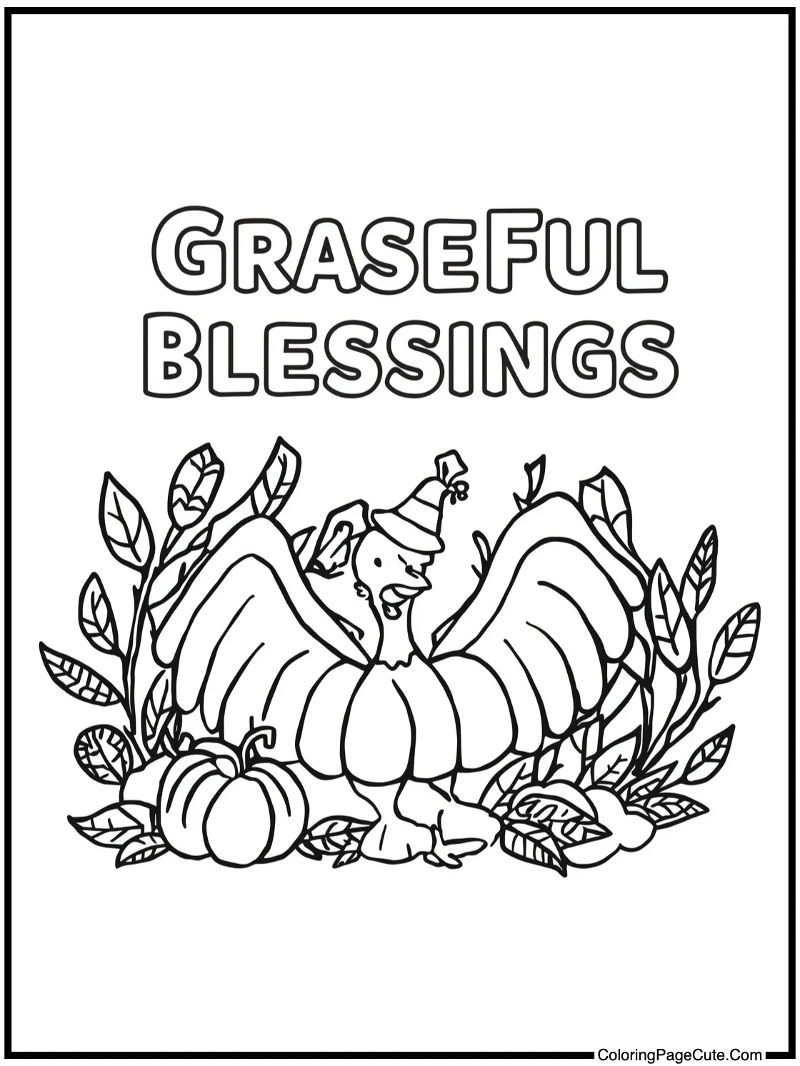 grateful blessings displayed