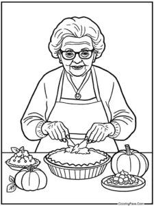 Thanksgiving Coloring Pages