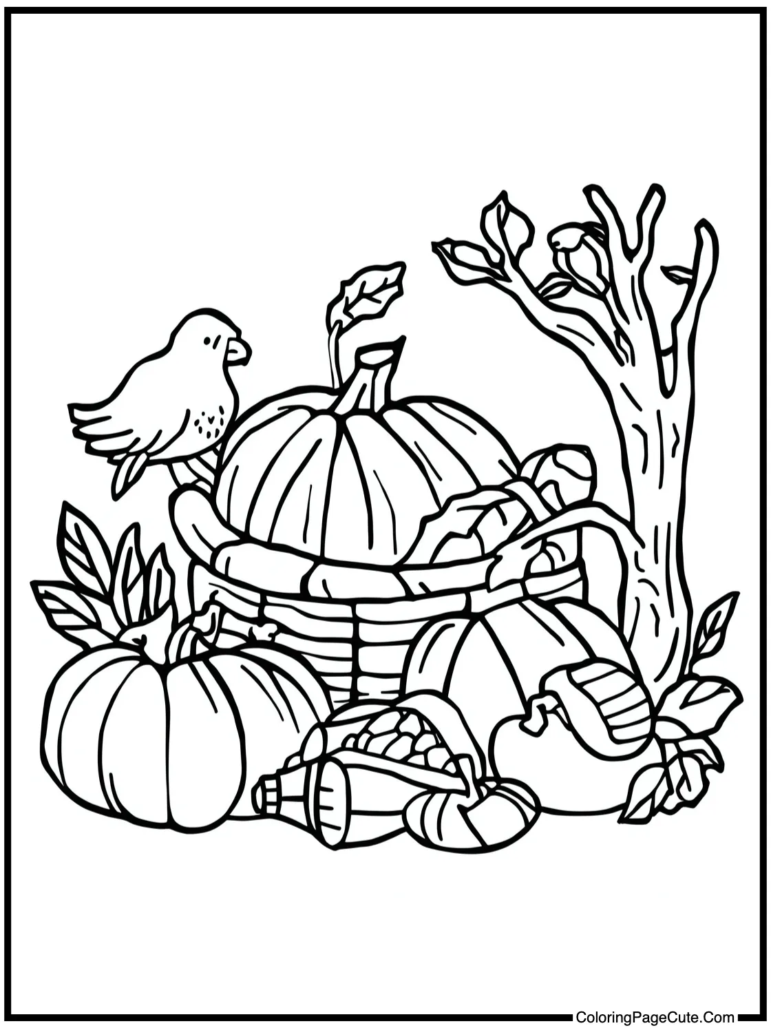 joyful autumn harvest