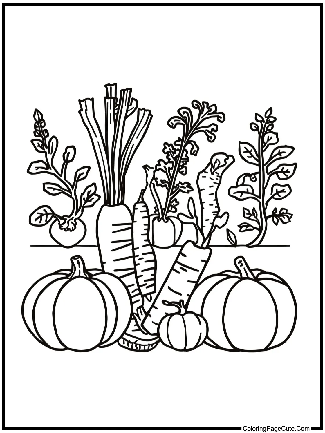 bountiful vegetable garden