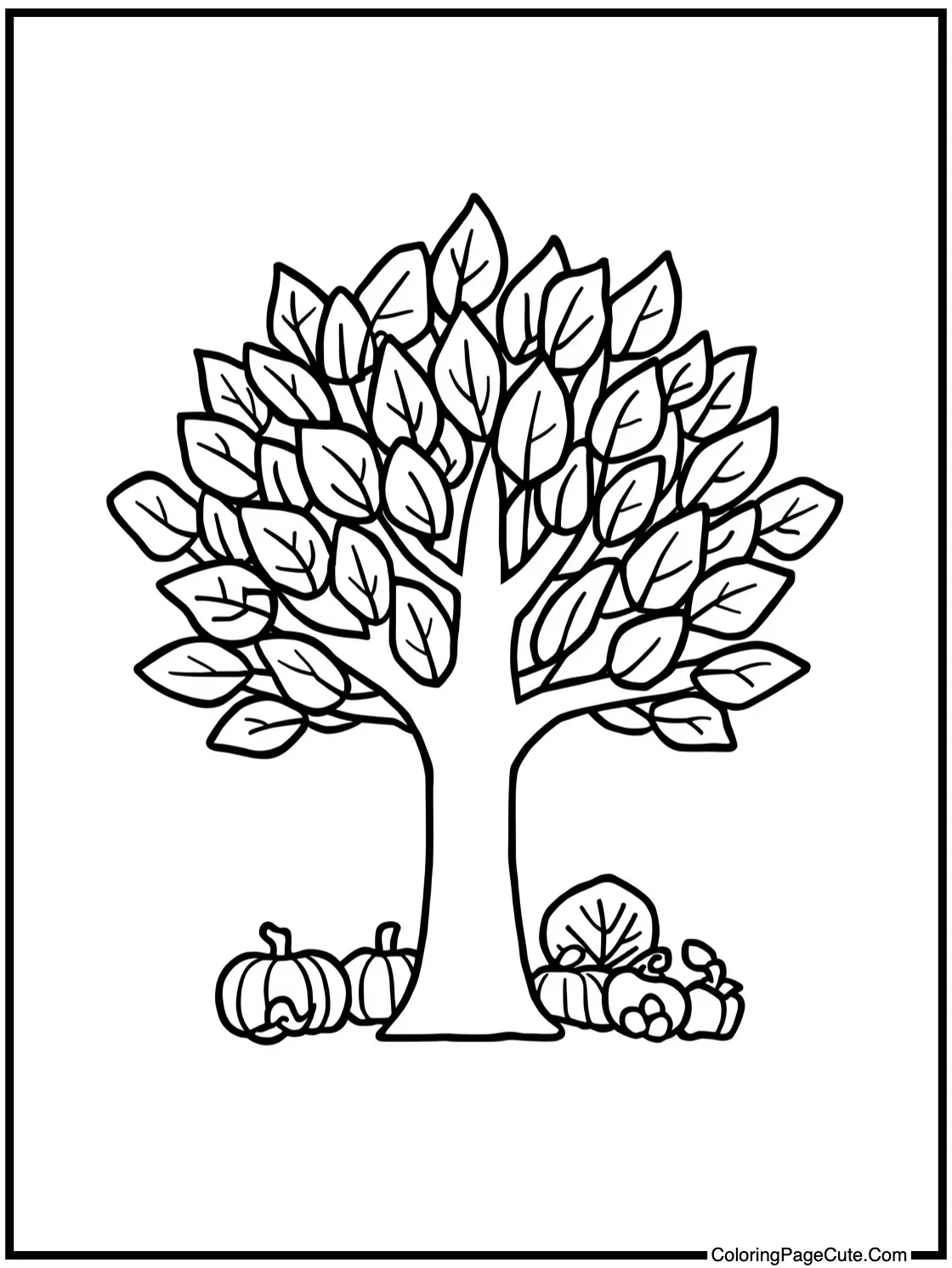 gratitude tree leaves