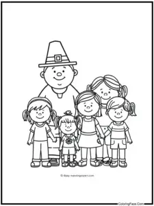 Thanksgiving Coloring Pages