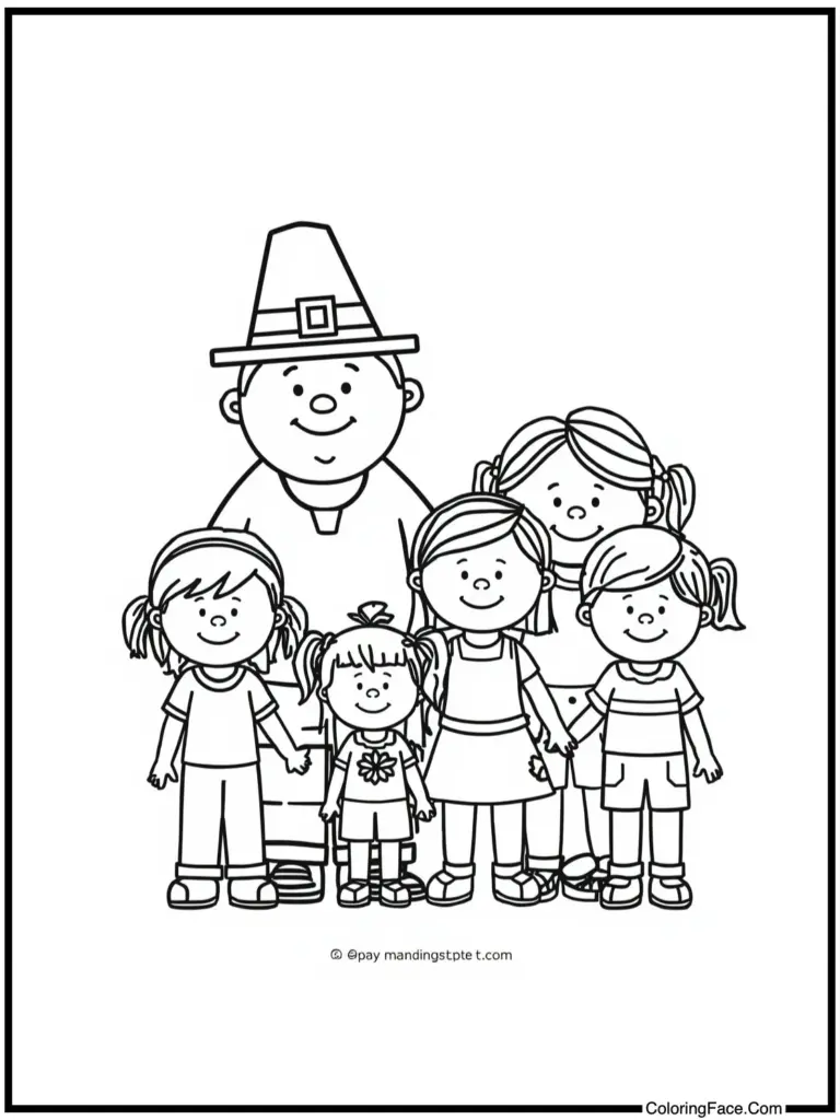 Thanksgiving Coloring Pages