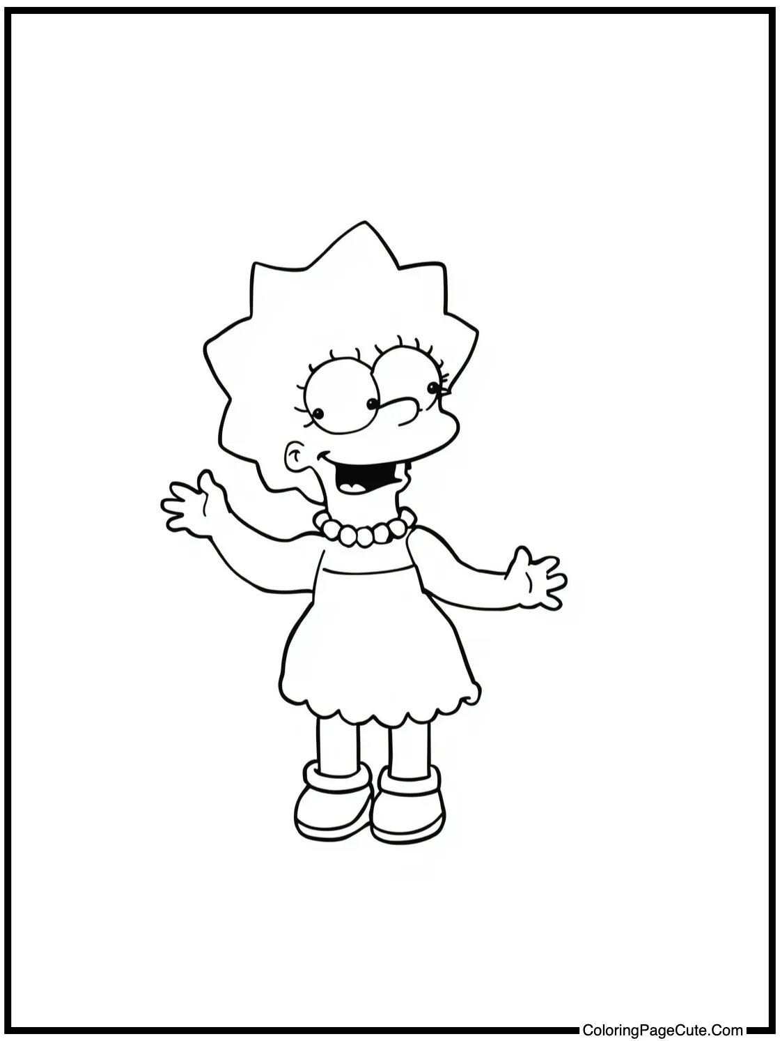 Maggie playing happily