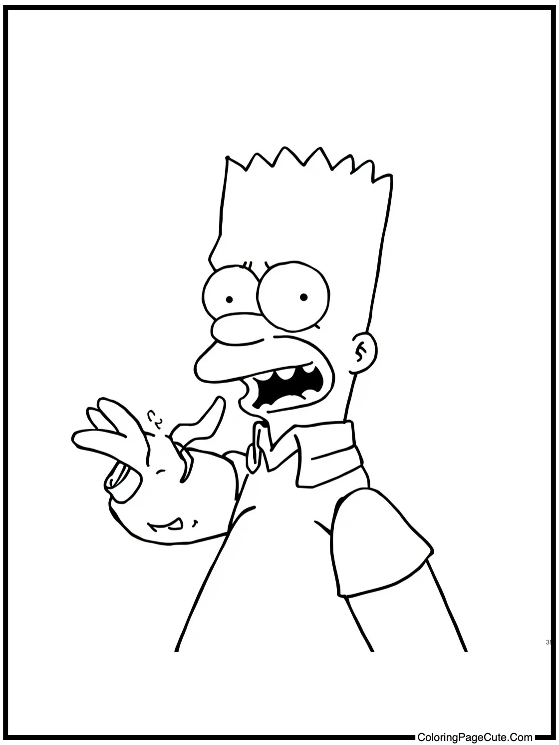 Krusty telling jokes