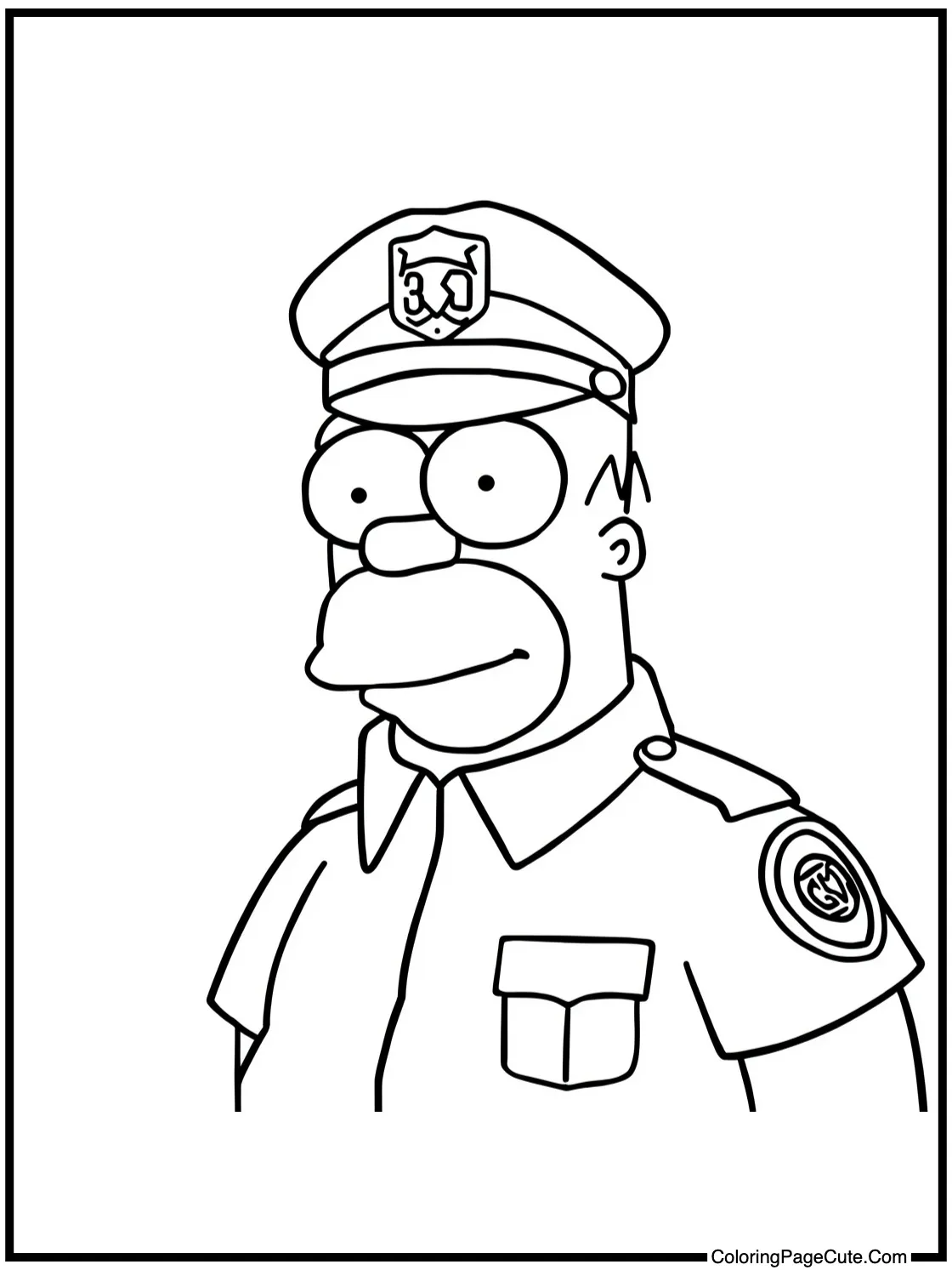 Wiggum on patrol