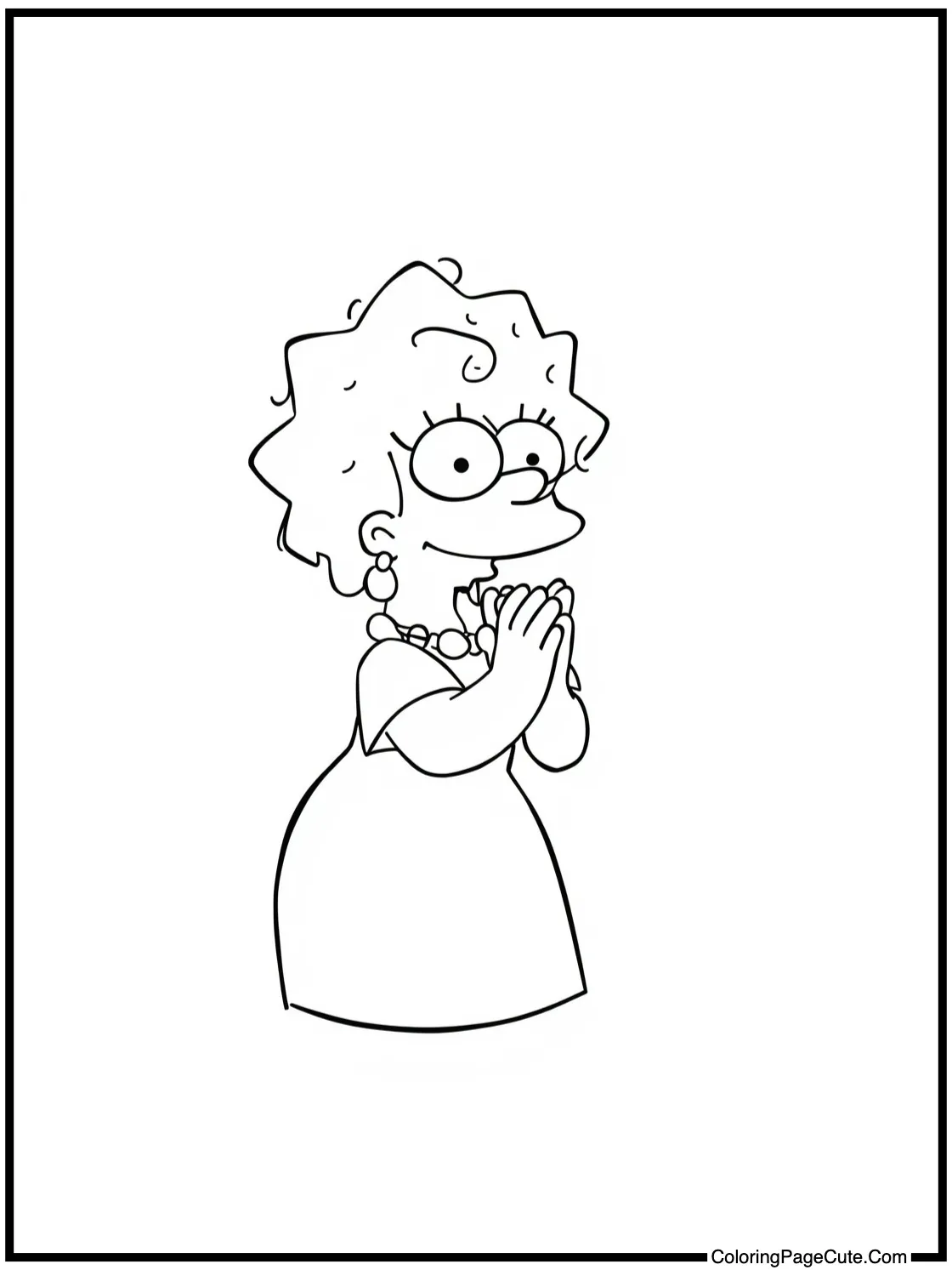 Maggie clapping hands