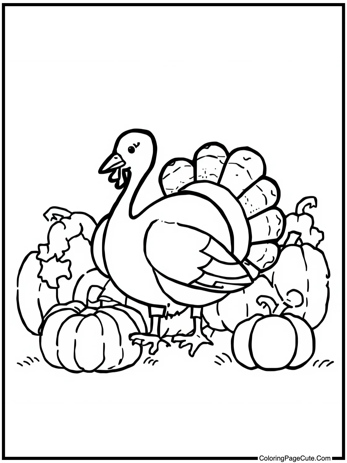 Visiting a pumpkin patch