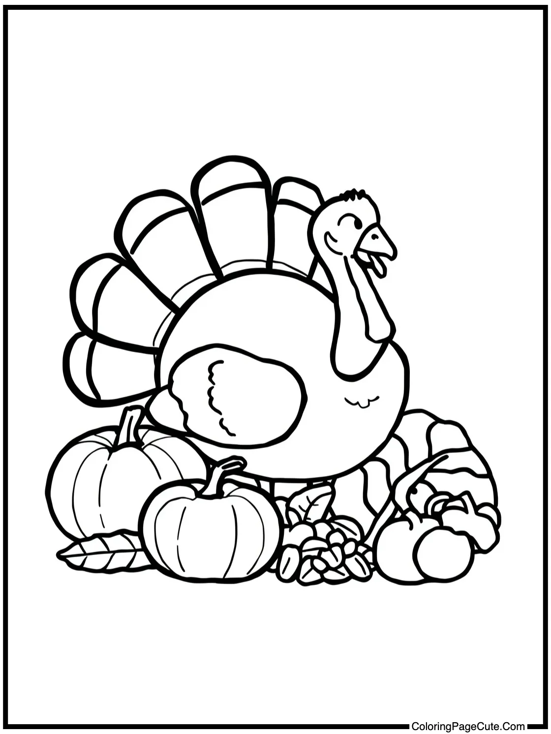 Gathering autumn harvest