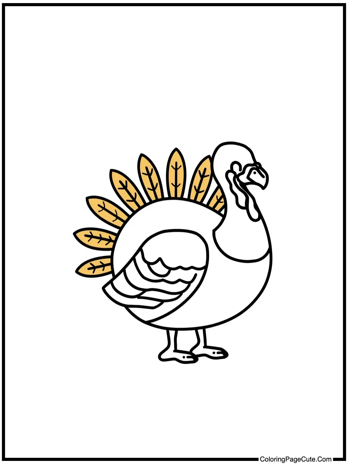 With bright feathers