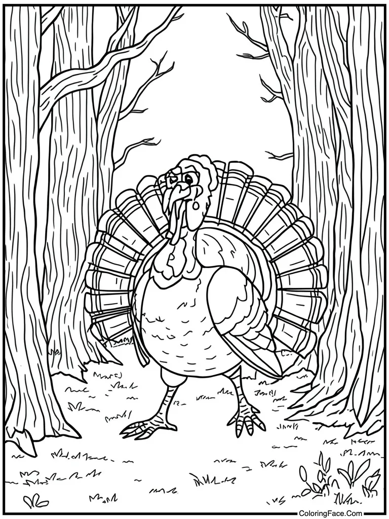 Strutting with proud walk