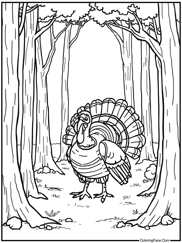 Simple outline for kids