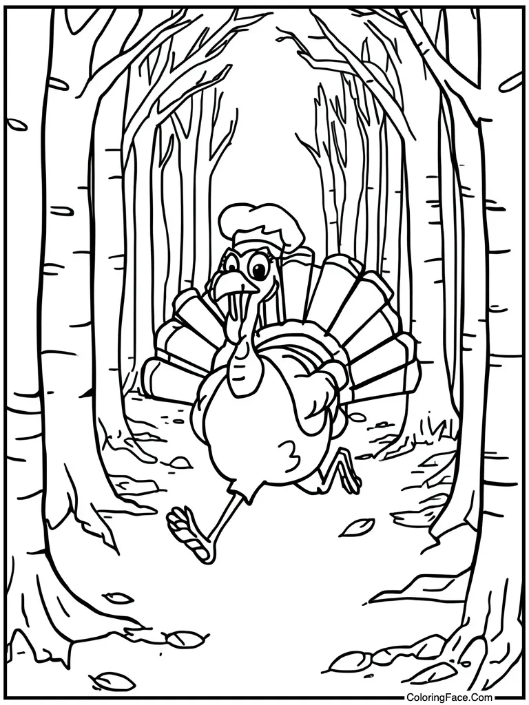 Running away from cook